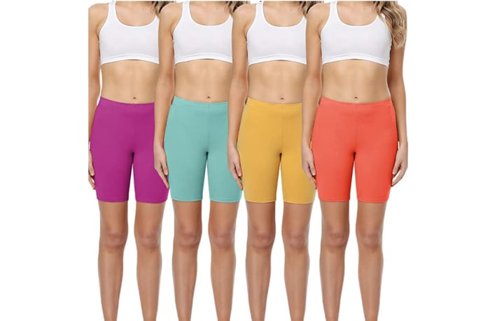 Anti-chafe bike shorts underwear